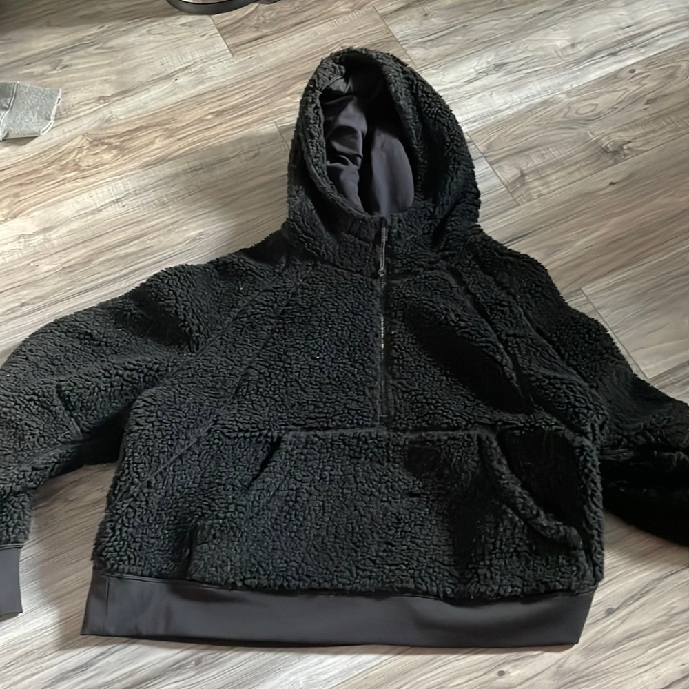 lululemon half zip, scuba hoodie